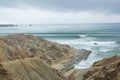 Small cove in Point Fabril Beach, between Peniche and Serra d'El Rei (King's Beach) in the Portuguese central western coast