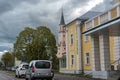 A small cozy modern European town on the shores of the Baltic Sea. Northeast Estonia Sillamee