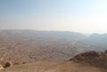 Small Crater View in Negev Desert, Israel