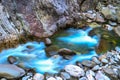 A small creek shot with long exposure Royalty Free Stock Photo