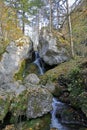 A small creek between some rocks in Lower Austria, called Myra Falls