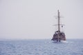 Beautiful pirate cruise ship in Turkey