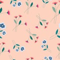 Small cute flower seamless pattern background Royalty Free Stock Photo