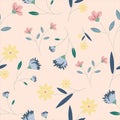Small cute flower seamless pattern background Royalty Free Stock Photo