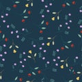 Small cute flower seamless pattern background Royalty Free Stock Photo