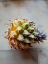 A small cute pine apple fruit