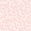 Small cute pink flower seamless pattern Royalty Free Stock Photo