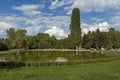 Small dam in the beautiful South park