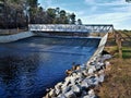 Small Dam at Lake Norton at Little Pee Dee State Park