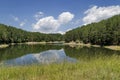 Small dam or reservoir in beautiful mountain Plana