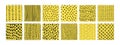 Small dash seamless pattern collection
