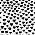 Small dash seamless pattern. Memphis background