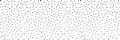 Small dash seamless pattern with polka dots