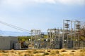 Small Desert Power Plant Royalty Free Stock Photo