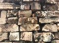 Small Detailed Carvings on Rocks at Angkor Wat