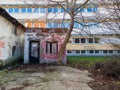 A small dilapidated building in Banja Luka