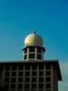 Small dome of the Istiqlal Mosque in Jakarta