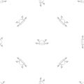 Small drone pattern seamless vector