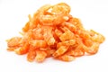 Small dry shrimp Royalty Free Stock Photo