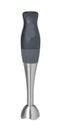 Small electric blender on white Royalty Free Stock Photo