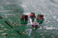 ESD sparks over RF electronics components