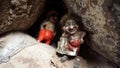 Small elfs in a cave