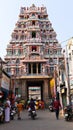 Small Entrance Gopuram of Srirangam Temple, Trichy, Tamilnadu