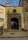 Small Entry Gate in Buzet, Croatia