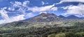 3 Small eruption of Mount Arjuno, East Java. Royalty Free Stock Photo