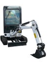 Small excavator Royalty Free Stock Photo