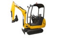 Small excavator Royalty Free Stock Photo