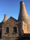 Bottle kilns of The Potteries II Royalty Free Stock Photo