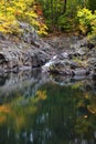 Small Falls at Bay Brook Royalty Free Stock Photo