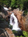 Small falls in maine Royalty Free Stock Photo