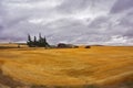 Small farm in fields of Montana Royalty Free Stock Photo