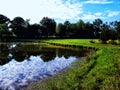 Small farm pond