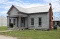 Small Farmhouse Located in Rural Texas. Bertram TX Royalty Free Stock Photo