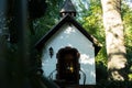 Small Fatima chapel in the woods of Much, Germany Royalty Free Stock Photo