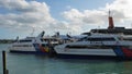 Small ferries in Auckland New Zealand