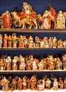 Small figures of Belen, Christmas market