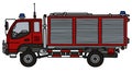 Small fire truck