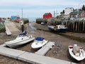 Small Fishermen Harbor at low tide