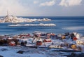 Small fishermen`s village of Ãâ¦ on Lofoten, Norway