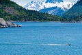 Small Fishing Boat in Alaska Royalty Free Stock Photo