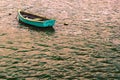 Small Fishing Boat in Bay