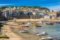 Small fishing boats in Mousehole harbour