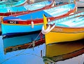 Small fishing boats