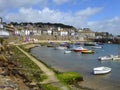 Small fishing harbour in England Royalty Free Stock Photo