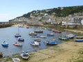 Small fishing harbour in England