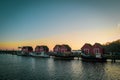 Small fishing port of Boltenhagen at the Baltic Sea